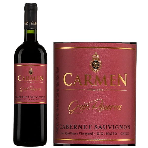 Rượu Vang Chile Carmen Gran Reserva Cabernet Sauvignon