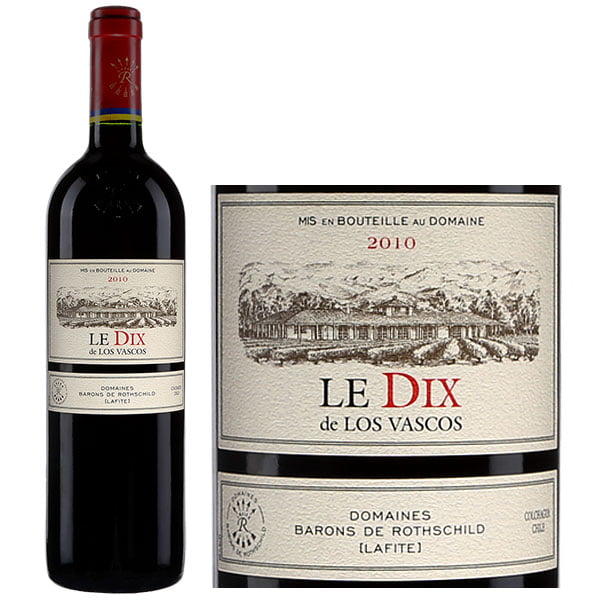 Rượu Vang Domaines Barons De Rothschild Lafite Los Vascos Le Dix