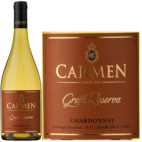 Rượu Vang Trắng Carmen Gran Reserva Chardonnay