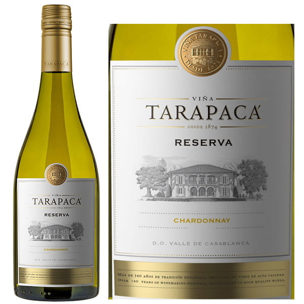 Rượu Vang Trắng Tarapaca Reserva Chardonnay