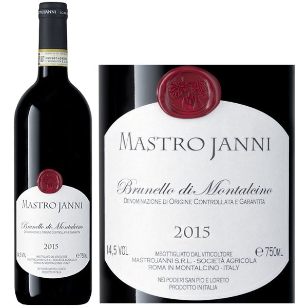 Rượu Vang Ý Mastrojanni Brunello Di Montalcino