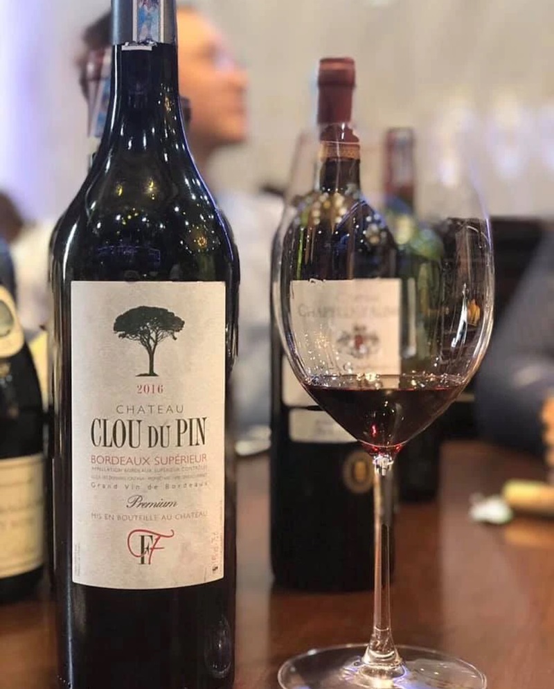 Rượu Vang Chateau Clou Du Pin Bordeaux Supérieur Premium