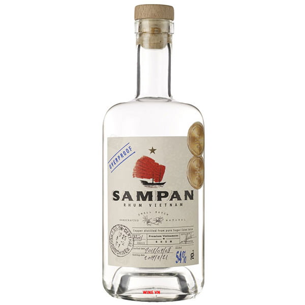 Rượu Sampan Rhum 54%