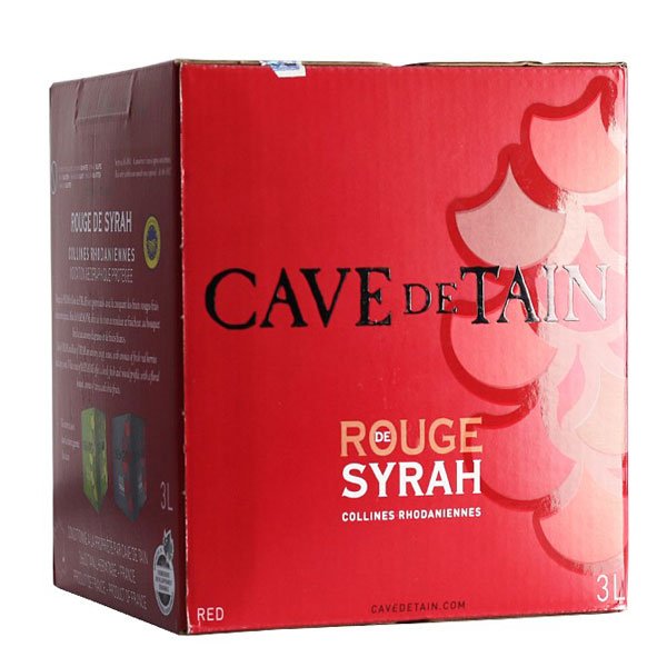 Rượu Vang Bịch Cave De Tain Rouge De Syrah