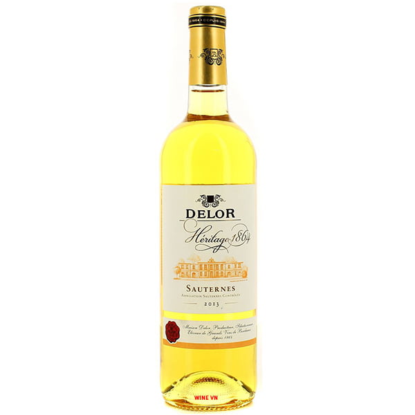 Rượu Vang Delor Héritage 1864 Sauternes