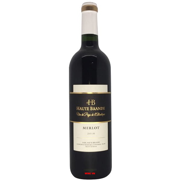 Rượu Vang Domaine Haute Brande Merlot