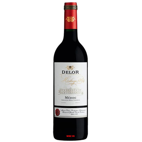 Rượu Vang Đỏ Delor Heritage 1864 Bordeaux