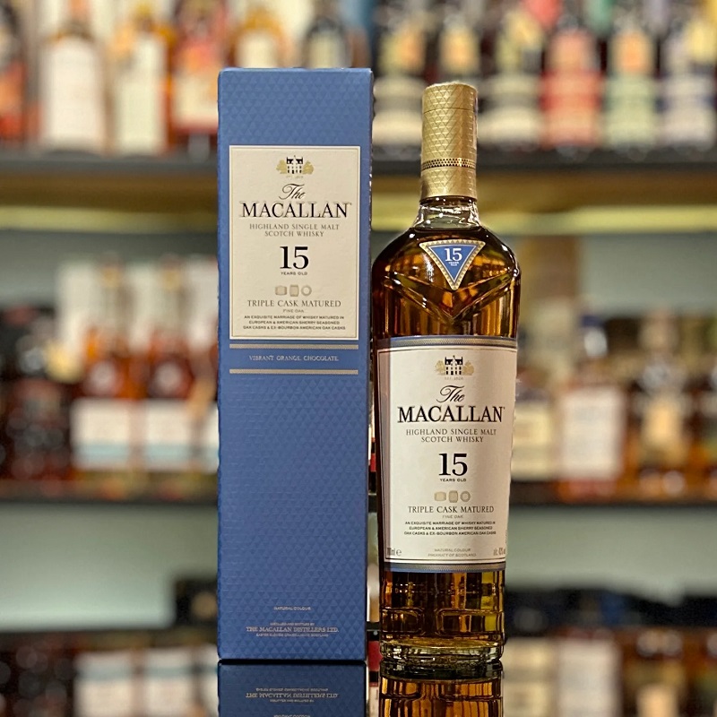 Macallan 15 năm Triple Cask