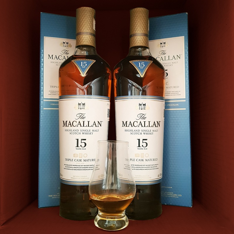 Macallan 15 YO Triple Cask
