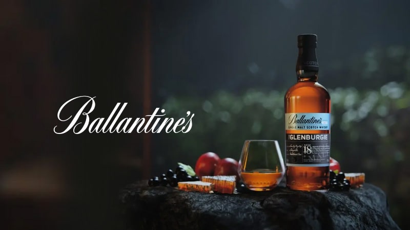 Hương vị rượu Ballantine’s Glenburgie 18