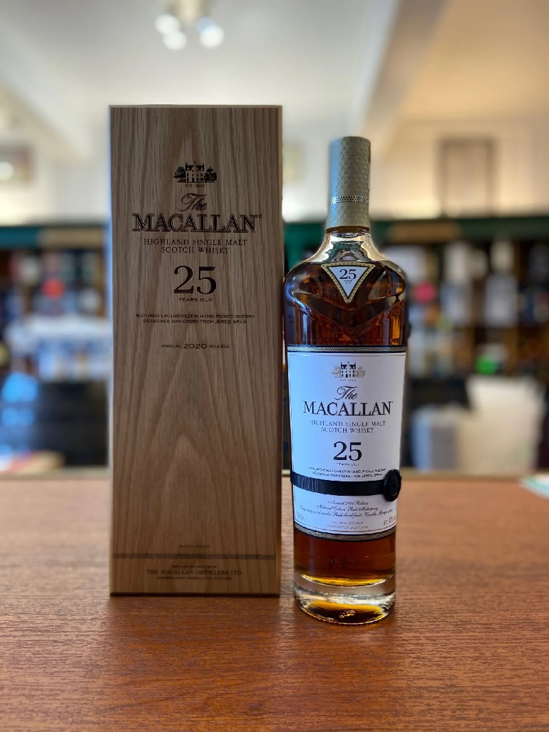 Hương vị rượu Macallan 25 Sherry Oak