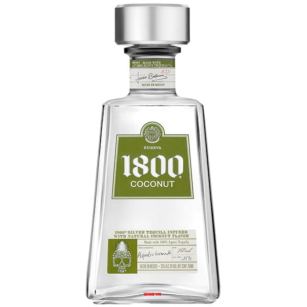 Rượu Tequila 1800 Reserva Coconut