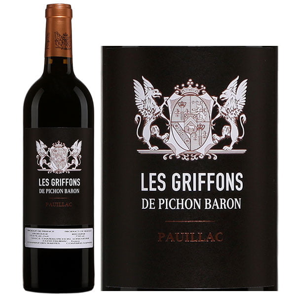 Rượu Vang Pháp Les Griffons De Pichon Baron