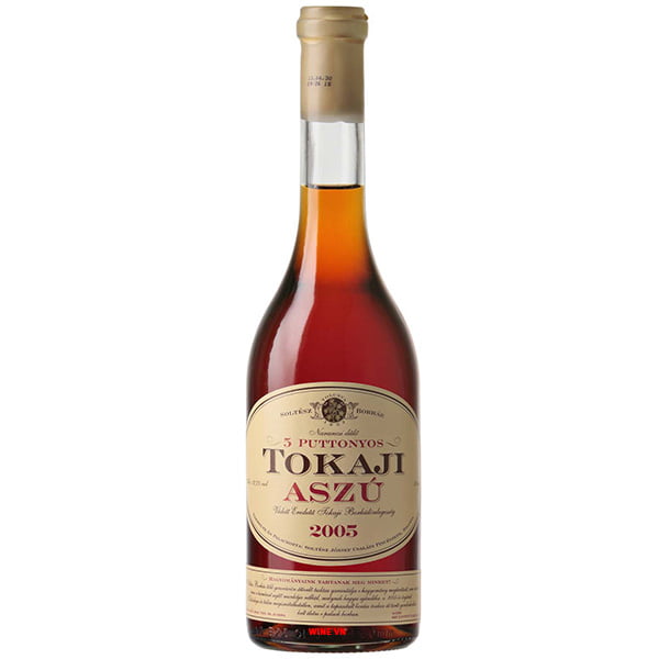 Rượu Vang Tokaji Aszu 5 Puttonyos