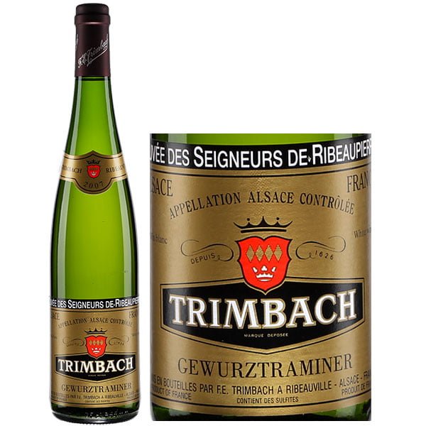 Rượu Vang Trimbach Gewurztraminer Cuvee Des Seigneurs De Ribeaupierre
