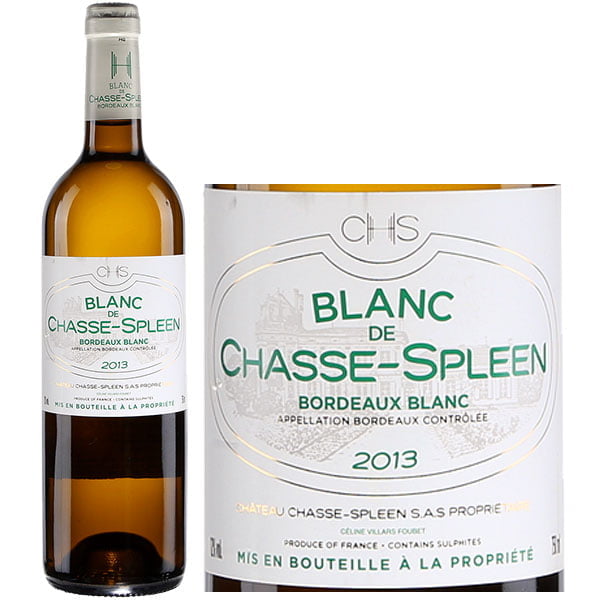 Rượu Vang Trắng Blanc De Chasse Spleen