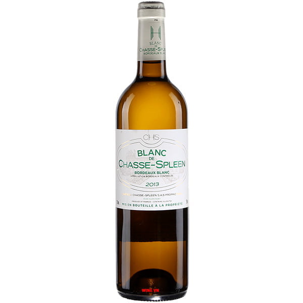 Rượu Vang Trắng Blanc De Chasse Spleen
