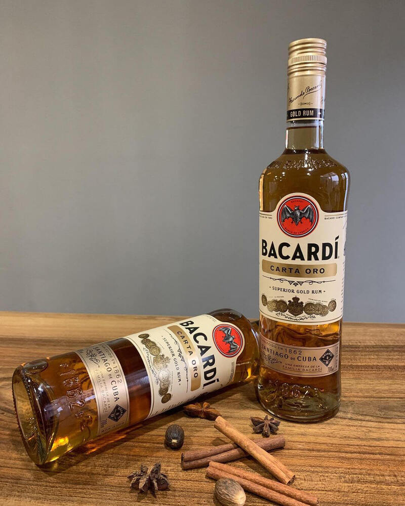 Rum Bacardi Superior Carta Oro Gold 