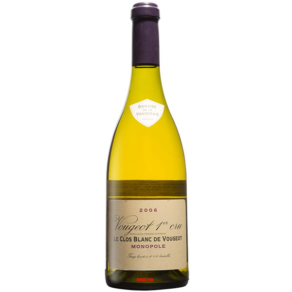 Rượu Vang Domaine De La Vougeraie Le Clos Blanc De Vougeot Monopole Vougeot