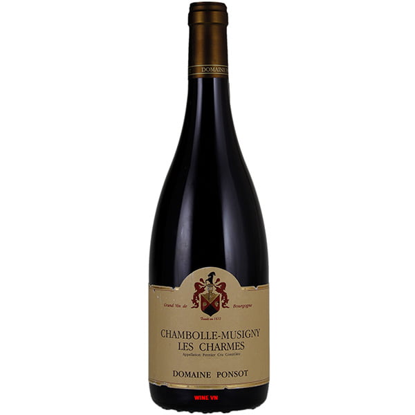 Rượu Vang Domaine Ponsot Chambolle Musigny Les Charmes