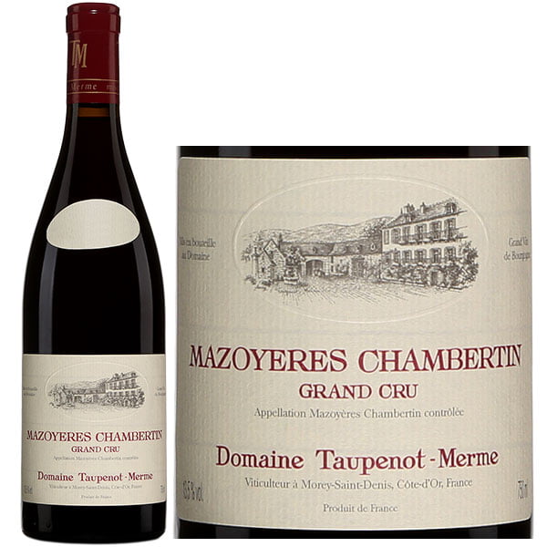 Rượu Vang Domaine Taupenot Merme Mazoyeres Chambertin