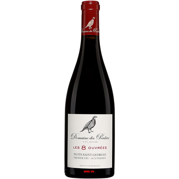 Rượu Vang Pháp Domaine Des Perdrix Les 8 Ouvrees