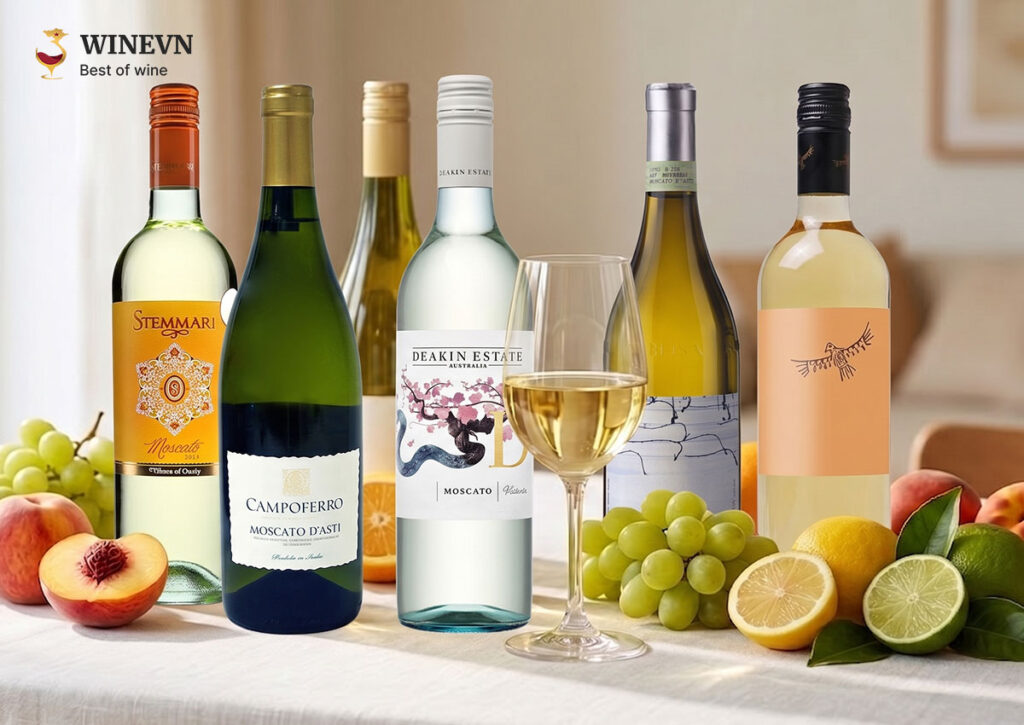 Rượu Vang Moscato ngon