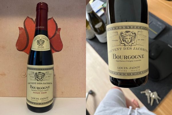 Vang Louis Jadot Couvent Des Jacobins Pinot Noir Bourgogne