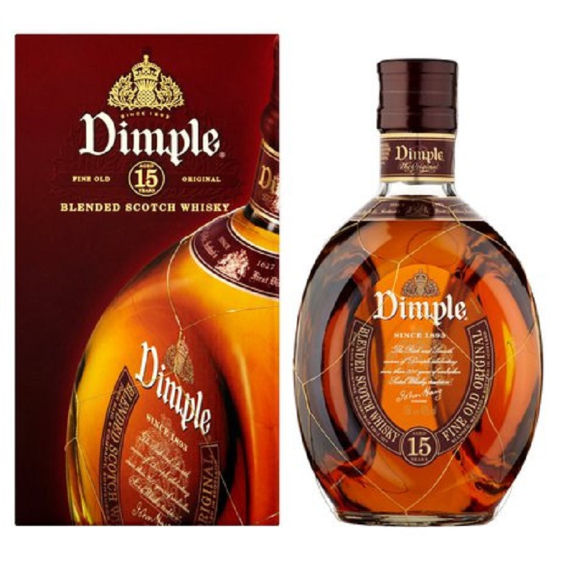 Dòng rượu Dimple whisky nổi tiếng