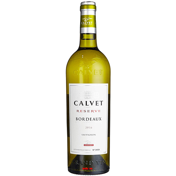 Rượu Vang Calvet Reserve Bordeaux Sauvignon Blanc