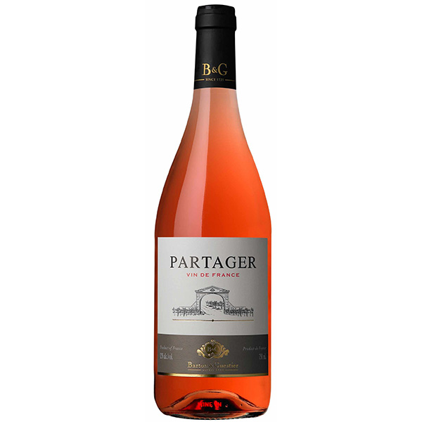 Rượu Vang Partager Rose Barton & Guestier