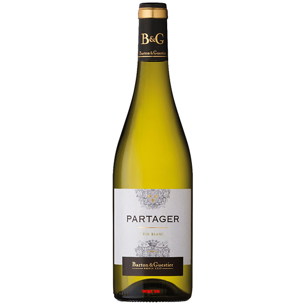 Rượu Vang Partager Vin Blanc Barton & Guestier
