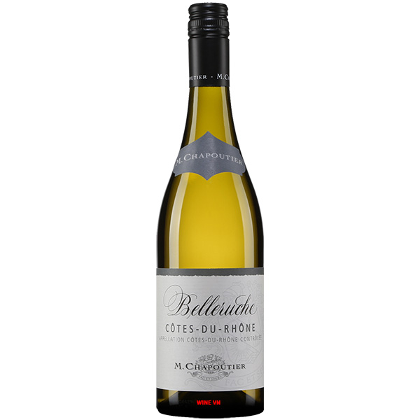Rượu Vang Trắng M.Chapoutier Belleruche Côtes Du Rhone