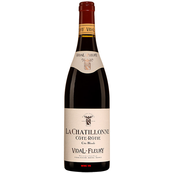 Rượu Vang Vidal Fleury La Chatillonne Cote Rotie