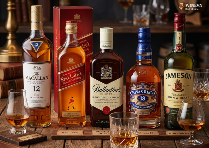 Các loại rượu whisky ngon