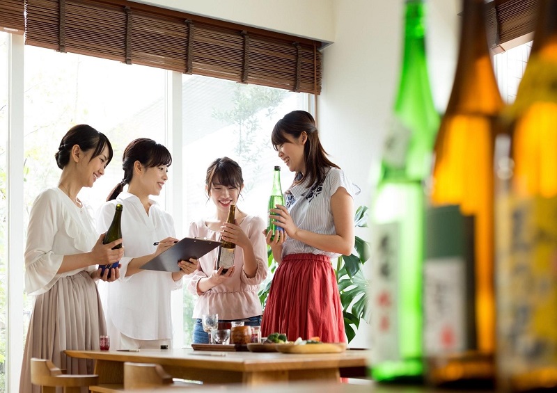 Cách thưởng thức rượu sake