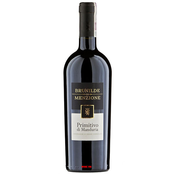 Rượu Vang Brunilde Di Menzione Primitivo Di Manduria