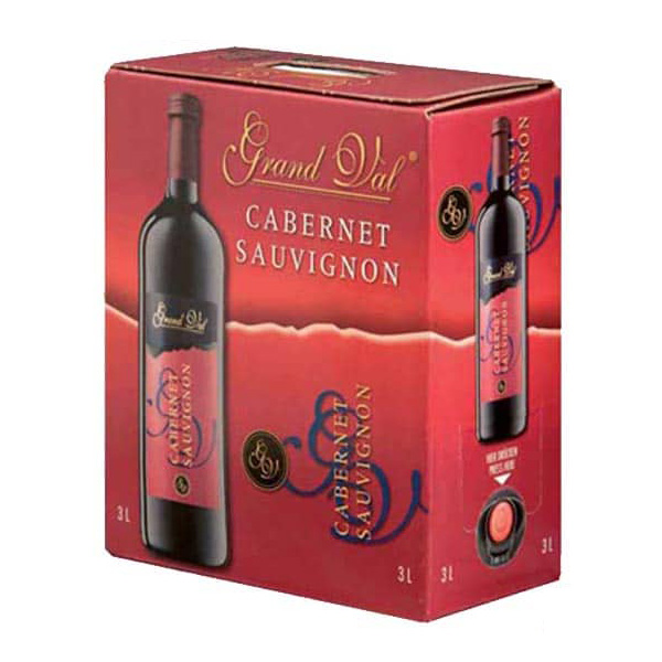 Rượu Vang Bịch Grand Val Cabernet Sauvignon