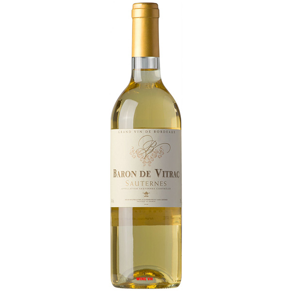 Rượu Vang Baron De Vitrac Sauternes