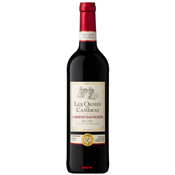 Rượu Vang Les Ormes De Cambras Cabernet Sauvignon