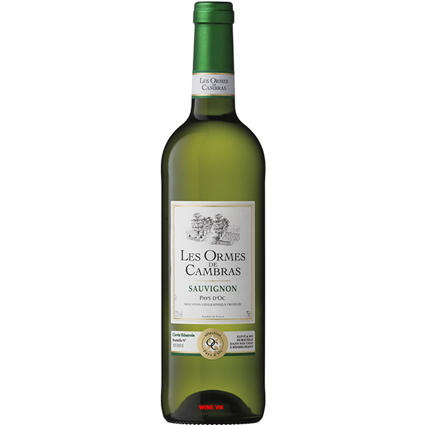 Rượu Vang Les Ormes De Cambras Sauvignon