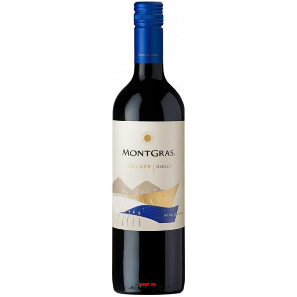 Rượu Vang MontGras Estate Merlot