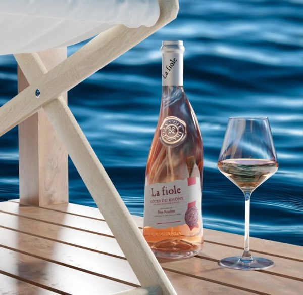 Vang La Fiole Cotes Du Rhone Rose