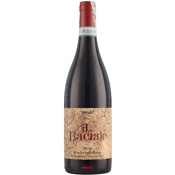 Rượu Vang Monferrato Rosso IL Baciale