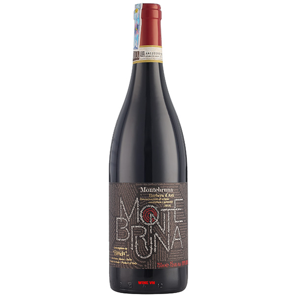 Rượu Vang Montebruna Barbera D'Asti
