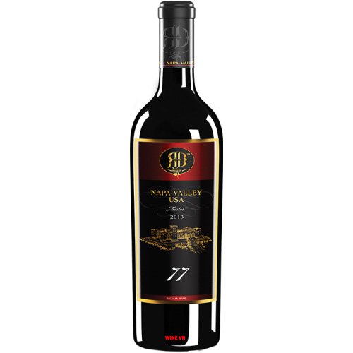 Rượu Vang Mỹ Napa Valley 77 Merlot
