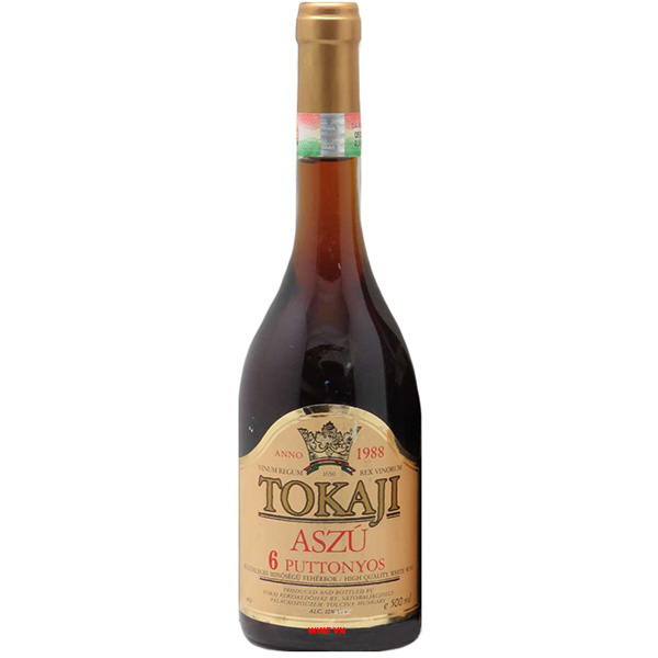 Rượu Vang Tokaji Aszu 6 Puttonyos