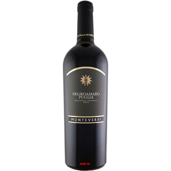 Rượu Vang Ý Monteverdi Negroamaro Puglia