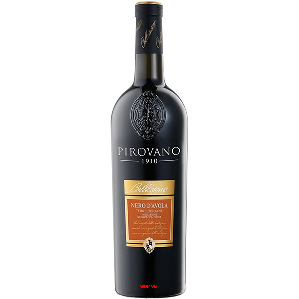 Rượu Vang Ý Pirovano 1910 Nero D'avola