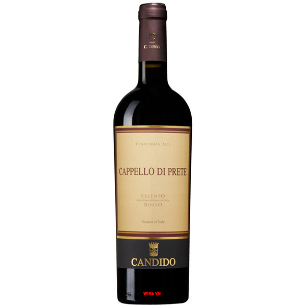 Rượu Vang Candido Cappello Di Prete Salento Rosso